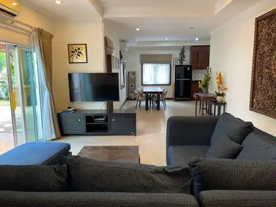 Garden house  – 4 bedrooms with private pool for rent in Choeng Thale