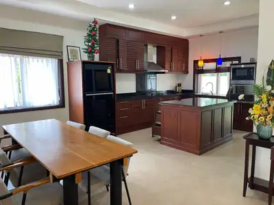 Garden house  – 4 bedrooms with private pool for rent in Choeng Thale
