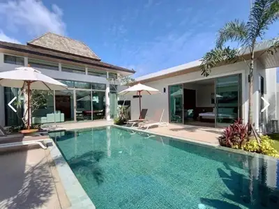 Elegant 2-Bedroom Pool Villa for Yearly Rent in Choeng Thale, Phuket