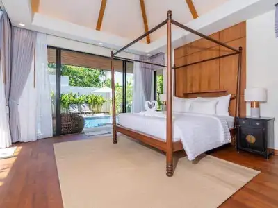 Contemporary 2-Bedroom Anchan Villa for Rent near Layan Beach