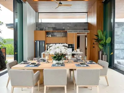 Botanica Villa: Elegant 4-Bedroom Pool Villa for Rent in Layan