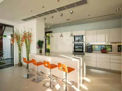 Elegant 4-Bedroom Sea View Pool Villa for Rent in Nai Thon