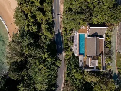 Elegant 4-Bedroom Sea View Pool Villa for Rent in Nai Thon