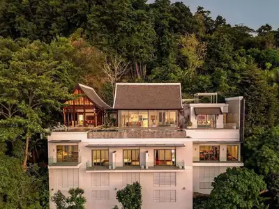 Elegant 4-Bedroom Sea View Pool Villa for Rent in Nai Thon