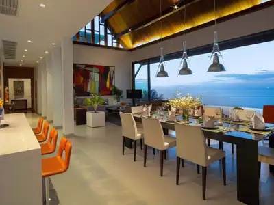 Stunning 4-Bedroom Sea View Pool Villa for Yearly Rental in Phuket