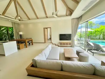 Trichada Breeze – Elegant 3-Bedroom Pool Villa for Rent in Bangtao, Phuket