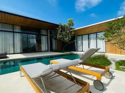 Modern Zen 3-Bedroom Villa for Rent in PruChampa, Phuket