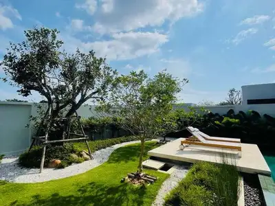 Modern Zen 3-Bedroom Villa for Rent in PruChampa, Phuket