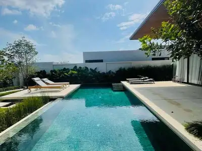 Modern Zen 3-Bedroom Villa for Rent in PruChampa, Phuket