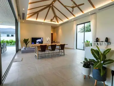 Spacious 3-Bedroom Pool Villa in Bang Jo – Tranquility & Convenience