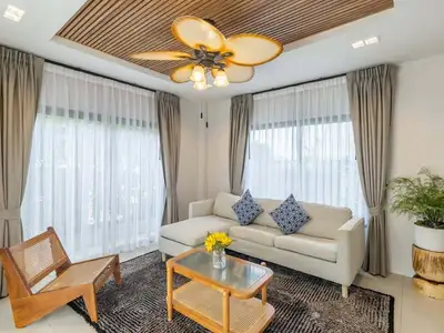 Elegant 3-Bed Villa for Long-Term Rent Near Laguna Phuket with Pool Access