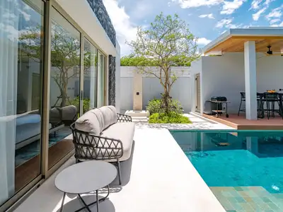 Elegant 3-Bedroom Luxury Villa with Pool in Botanica Prestige, Layan