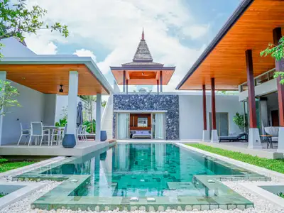 Modern 4-Bedroom Corner Villa with Pool in Botanica Foresta, Phuket | BC06072502
