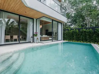 Modern 3-Bedroom Pool Villa for Sale Near Layan Beach – Phuket