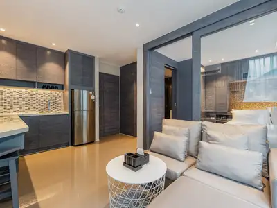 CityGate Kamala | Modern 1BR Condo for Rent, Walk to Beach | SD17022601