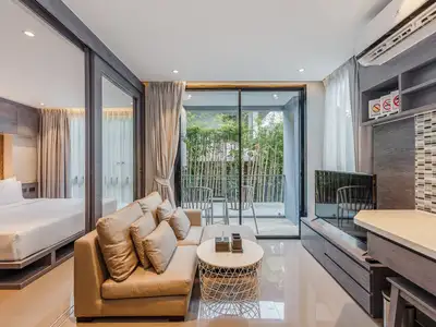 CityGate Kamala | Modern 1BR Condo for Rent, Walk to Beach | SD17022601