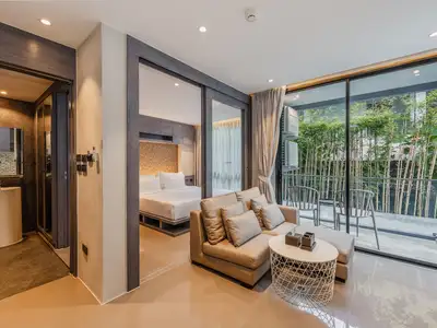 CityGate Kamala | Modern 1BR Condo for Rent, Walk to Beach | SD17022601