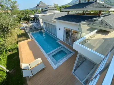 Gloria Manik Phuket 4BR Smart Villa for Rent, Jungle View, New Build | SD17022603